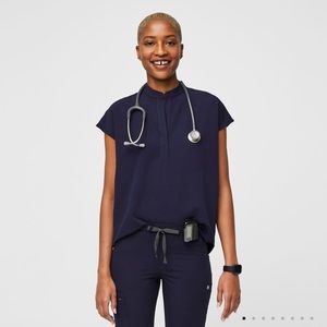 Figs Womens Navy Rafaela